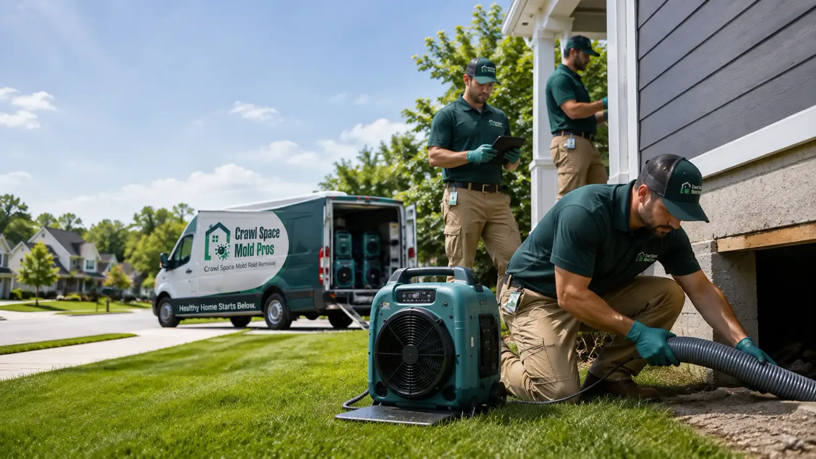 Crawl Space Mold Removal in Stuart, FL